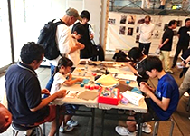 銅板レリーフ作り【富山県建築板金技能士会】