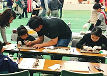 銅板レリーフ作り【富山県建築板金技能士会】