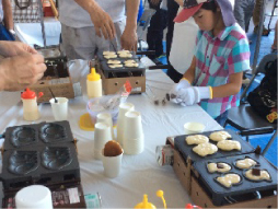 たい焼き作り体験【ものづくりマイスター】定塚 康宏 氏